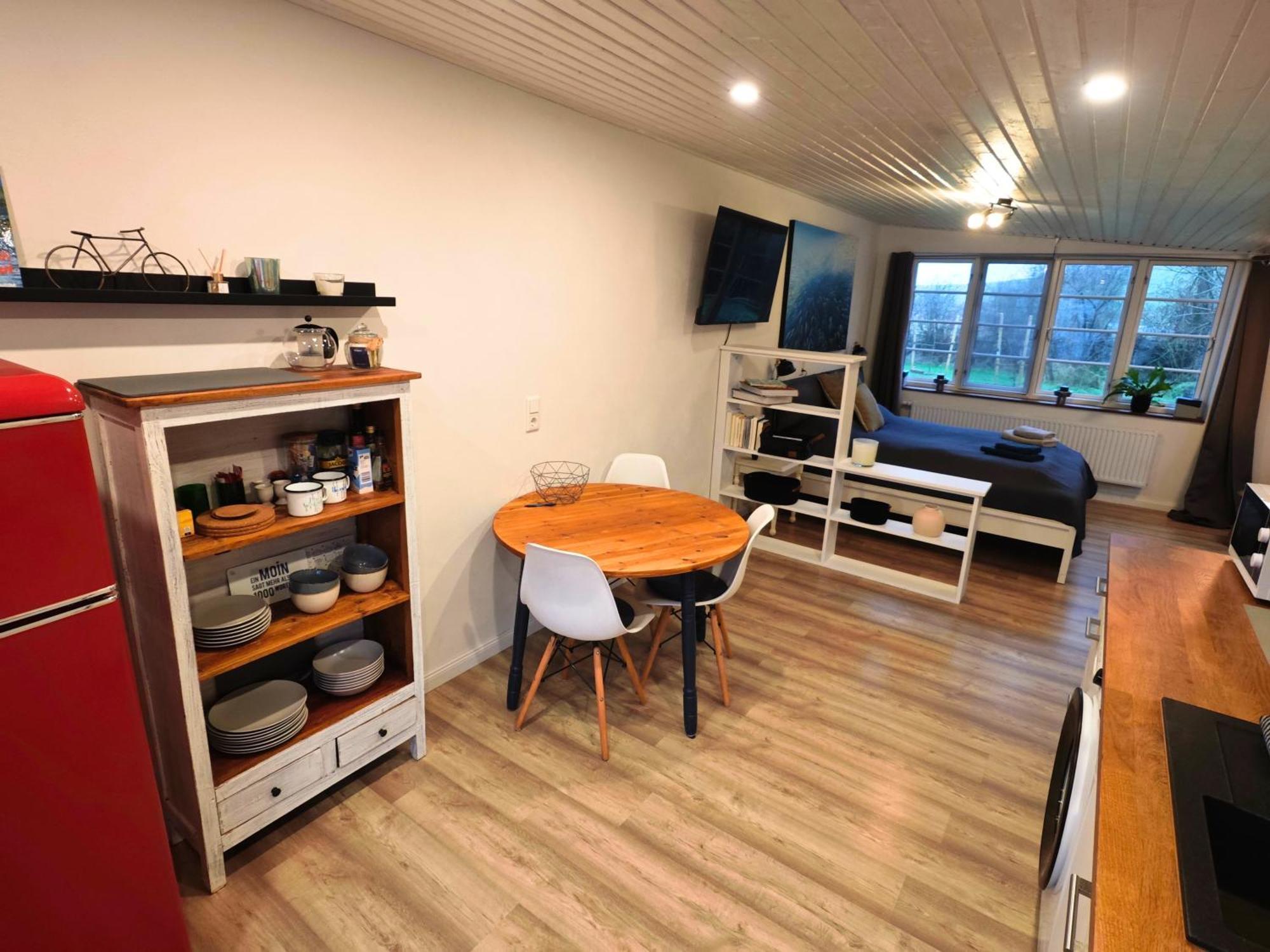 Ferienwohnung Diekblick - Kleiner Deichhof Hattstedtermarsch Exterior foto